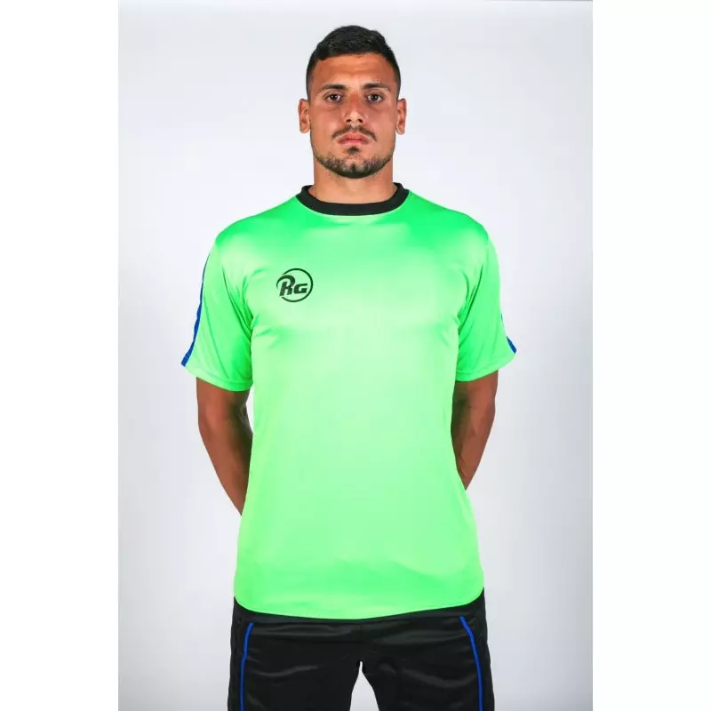 Maillot manches courtes vert/bleu RG 2019-20