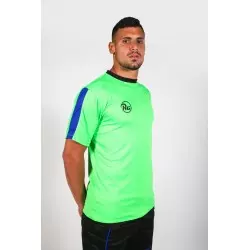 Maillot manches courtes vert/bleu RG 2019-20