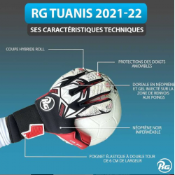 Gants de gardien de but - RG Tuanis FINGERSAVE 2021-22