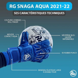 Gants de gardien de but - RG Snaga Aqua 2021-22