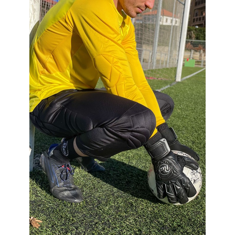 Pantalon De Gardien De But Joma Noir/Turquoise - Confort Et Protection Pour Le Football