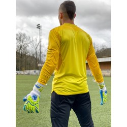 Maillot de gardien JAUNE RG - Avec Protections aux coudes (Goalie Long Sleeves Padded Yellow)