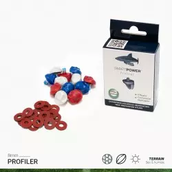 12 Crampons SmartPower 8MM PLASTIQUE – PACK PREMIUM clé de serrage incluse (FG)