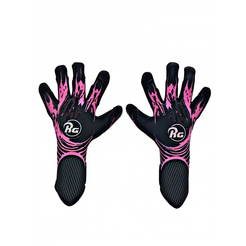 Gants De Gardien De But MAMBA Latex Supérieur Fingersave - Jeunes Et Adultes - Sac De Transport