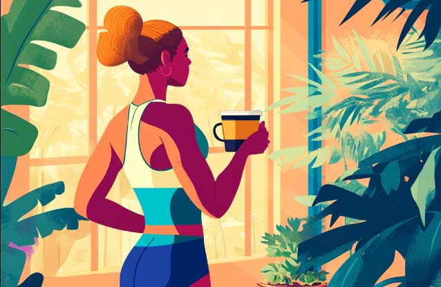 boire du café avant le sport serait bénéfique