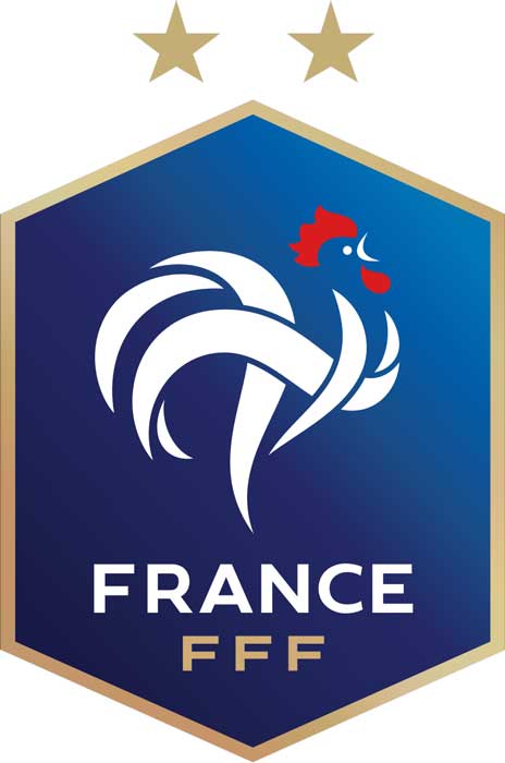 equipe de france football avec les 2 étoiles