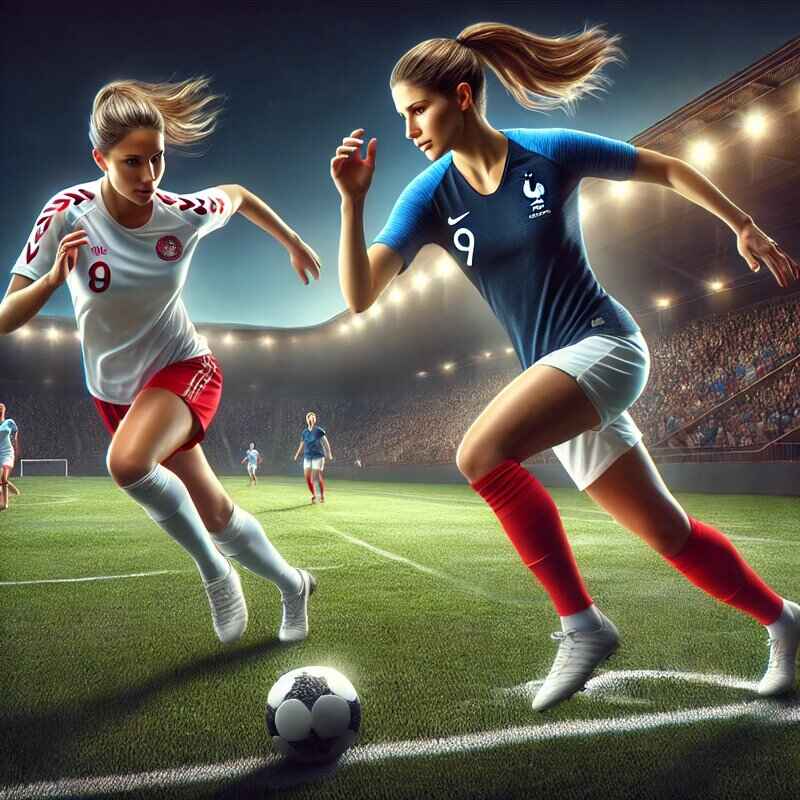 illustration joueuses coupe du monde de foot