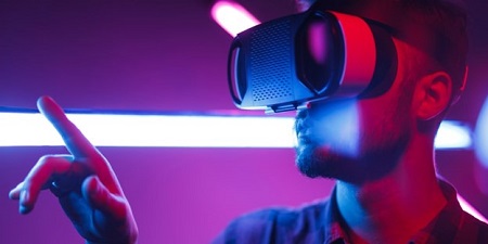 Joueur expérimentaire la réalité virtuelle